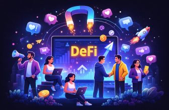 DeFi marketing company